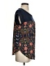 Xhilaration Blue Short Sleeve Blouse Size S - photo 4