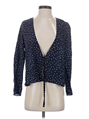 Réalisation Long Sleeve Silk Top (view 1)