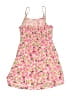 Old Navy 100% Rayon Tropical Pink Dress Size 6 - 7 - photo 2