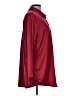 Gap Solid Burgundy Long Sleeve Button-Down Shirt Size L - photo 4