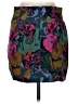 Necessary Objects Floral Green Casual Skirt Size 0 - photo 2