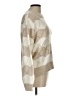Evereve Chevron-herringbone Tan Pullover Sweater Size L - photo 4