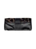 Ann Taylor 100% Leather Black Leather Clutch One size - photo 2