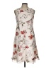 Jessica Howard 100% Polyester Floral Gray Cocktail Dress Size 10 - photo 1