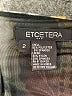 Etcetera Print Gold Cocktail Dress Size 2 - photo 7