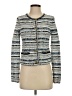 Tory Burch 100% Polyester Tweed Blue Cardigan Size XXS - photo 1