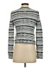 Tory Burch 100% Polyester Tweed Blue Cardigan Size XXS - photo 2