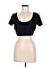 Hatch Black Short Sleeve T-Shirt Size Med Maternity - photo 1