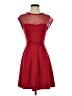 Rock Steady Hearts Red Cocktail Dress Size S - photo 1