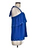 MICHAEL Michael Kors Blue Sleeveless Blouse Size M - photo 4