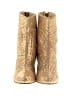 Free People Gold Ankle Boots Size EU 39 - photo 2