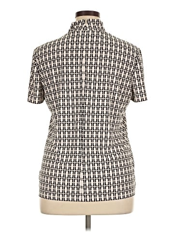 Anne Klein Short Sleeve Blouse (view 2)