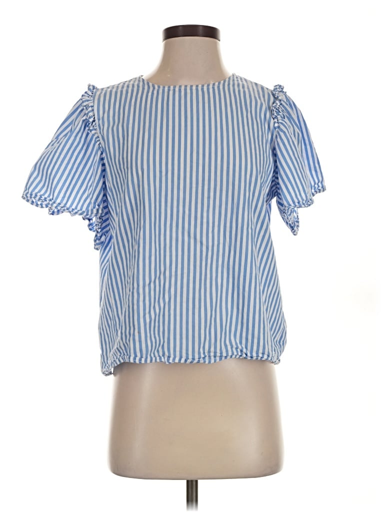 Pre-owned Pomander Place Short Sleeve T-shirt In Blue