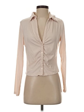 Primark Long Sleeve Button-Down Shirt (view 1)