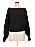 She + Sky Metallic Black Pullover Sweater Size L - photo 1