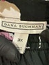Dana Buchman 100% Polyester Black 3/4 Sleeve Blouse Size 3X - photo 7