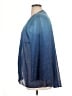 Dana Kay 100% Polyester Blue Kimono Size 16 - photo 5