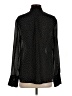 Banana Republic 100% Polyester Polka Dots Black Long Sleeve Blouse Size S - photo 2