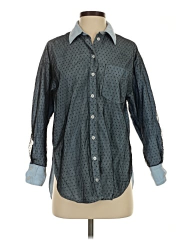Maeve by Anthropologie Long Sleeve Button-Down Shirt (view 1)