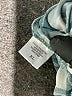 Como Vintage 100% Rayon Plaid Teal Short Sleeve Blouse Size XL - photo 8