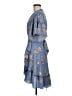 Max Studio Blue Casual Dress Size M - photo 5