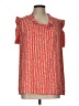 CAbi Red Short Sleeve Blouse Size L - photo 1