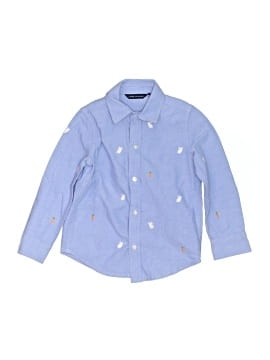 Janie And Jack Long Sleeve Button Down Shirt