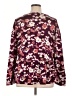 Ann Taylor LOFT Outlet Floral Burgundy Pullover Sweater Size XL - photo 2