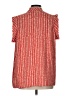 CAbi Red Short Sleeve Blouse Size L - photo 2