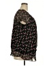 Tamara H. 100% Polyester Black Short Sleeve Blouse Size 2X - photo 4