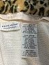 White Stag 100% Acrylic Animal Print Ivory Cardigan Size 18 - 20 - photo 8