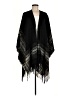 Elietian 100% Acrylic Black Poncho One size (estimated) - photo 1