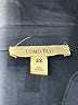Como Blu Blue 3/4 Sleeve Button-Down Shirt Size 2X - photo 7