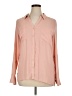 Simply Styled 100% Polyester Pink Long Sleeve Polo Size XL - photo 1