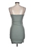 Love Tree Solid Gray Cocktail Dress Size L - photo 2
