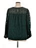 Max Studio Green Long Sleeve Blouse Size XL - photo 2