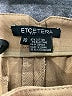 Etcetera 100% Cotton Solid Brown Khaki Shorts Size 10 - photo 3