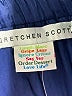 Gretchen Scott Designs 100% Silk Solid Blue Silk Skirt Size XS - photo 4
