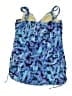 Trimshaper Animal Print Blue Swimsuit Cover Up Size 18 - photo 2