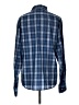 IZOD Plaid Blue Long Sleeve Button-Down Shirt Size L - photo 2