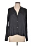 Vince. 100% Polyester Gray Long Sleeve Blouse Size L - photo 1