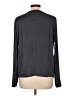 Vince. 100% Polyester Gray Long Sleeve Blouse Size L - photo 2