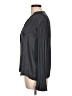 Vince. 100% Polyester Gray Long Sleeve Blouse Size L - photo 5