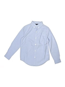 Janie And Jack Long Sleeve Button Down Shirt