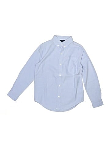 Janie and Jack Long Sleeve Button-Down Shirt (view 1)