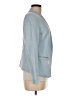 Carmen Carmen Marc Valvo Solid Blue Blazer Size 6 - photo 4