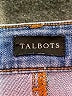 Talbots Polka Dots Blue Jeans Size 2 - photo 4