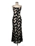 Assorted Brands Floral Black Casual Dress Size 6 - photo 1