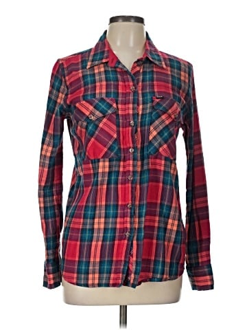 Hurley Long Sleeve Button-Down Shirt (view 1)