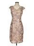 Alex Evenings 100% Polyester Paisley Tan Cocktail Dress Size P (petite) - photo 1